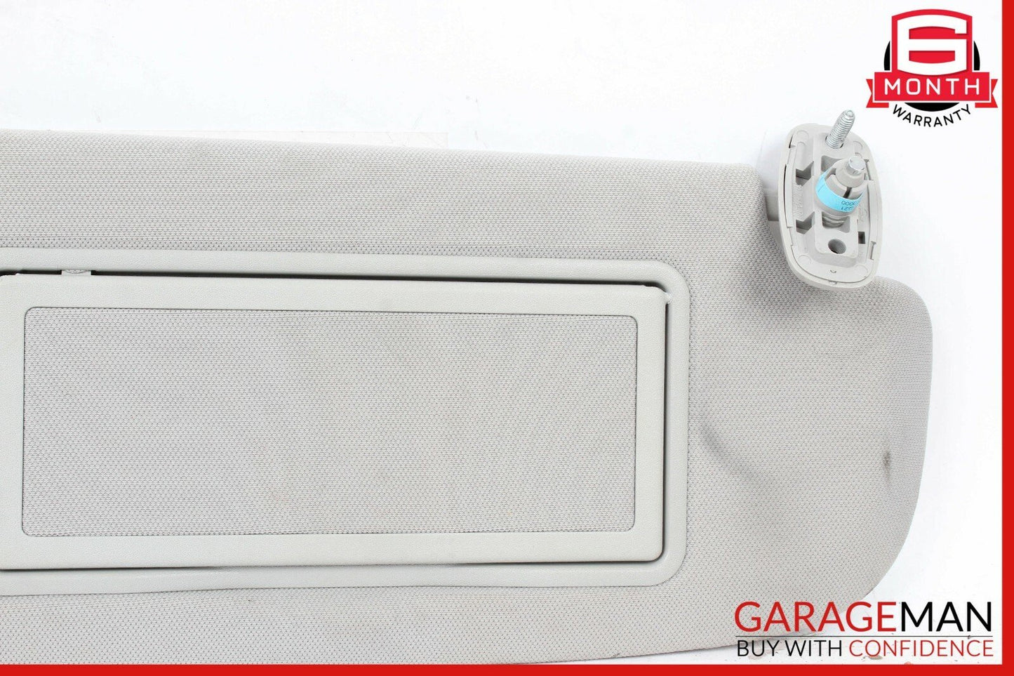 07-13 Mercedes W221 S400 Front Right Side Sun Visor Sunvisor Shade Suede Brown