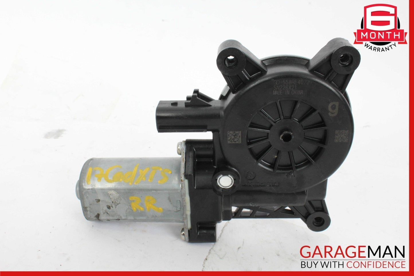 17-20 Cadillac XT5 Rear Right Passenger Side Window Regulator Motor OEM