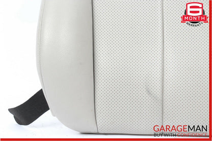07-09 Mercedes W211 E350 Front Left / Right Top Upper Seat Cushion Cover Gray