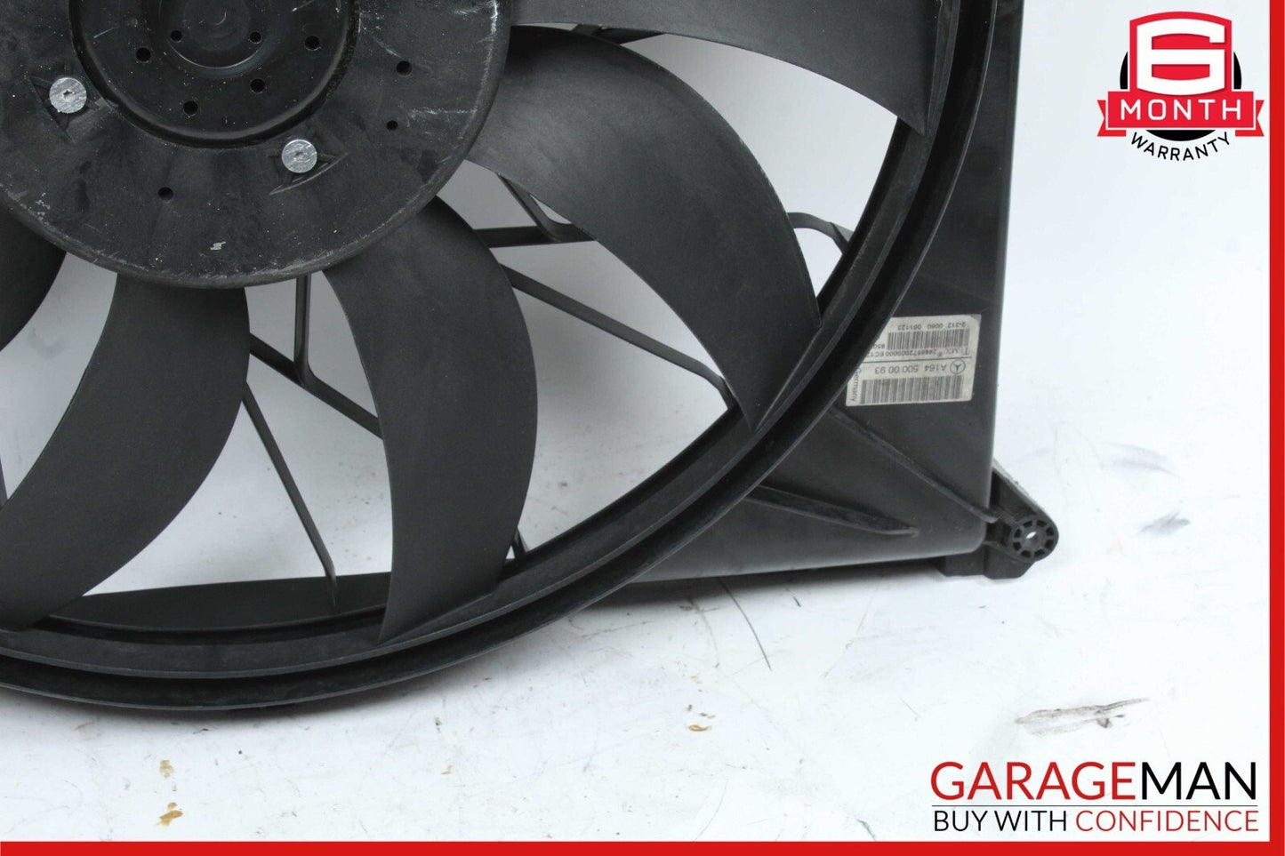 06-12 Mercedes X164 GL450 4MATIC Engine Motor Radiator Cooling Fan Assembly OEM