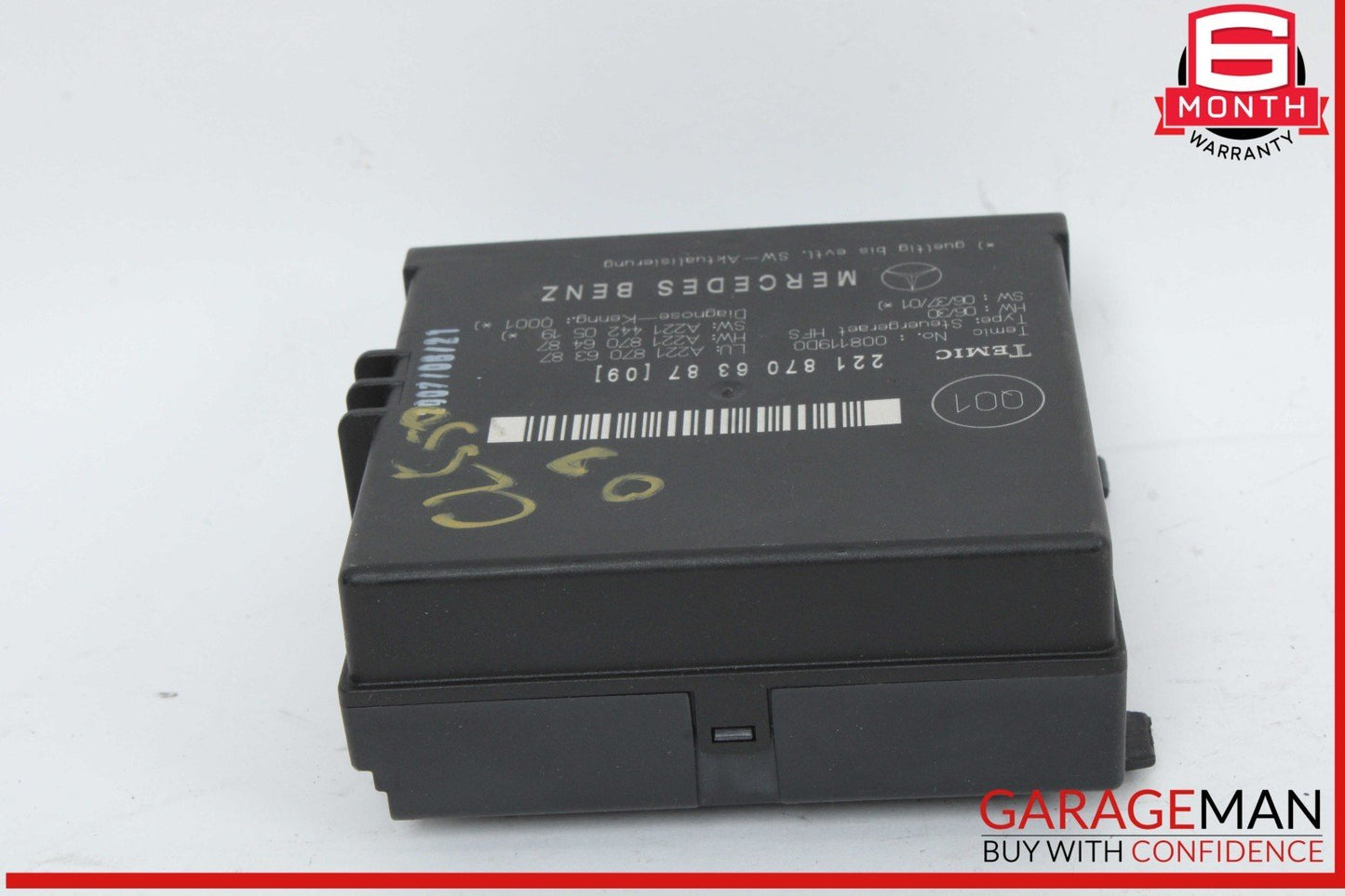 07-13 Mercedes W221 CL550 S550 Trunk Release Remote Open Close Module OEM