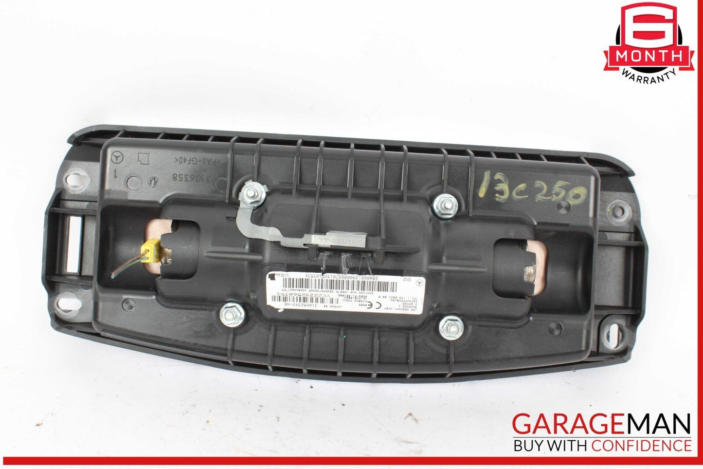 08-15 Mercedes W204 C250 C300 Front Right Passenger Side Dash Airbag Air Bag OEM