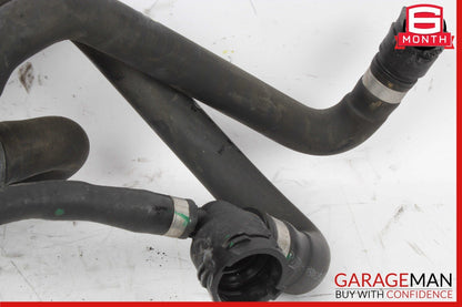 02-19 Mercedes W166 ML400 AUX Auxiliary Circulation Water Pump w/ Hose Pipe Line