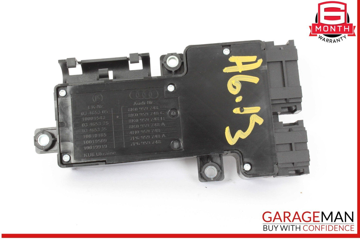 12-18 Audi A6 A7 Front Right Passenger Side Power Seat Adjustment Switch OEM