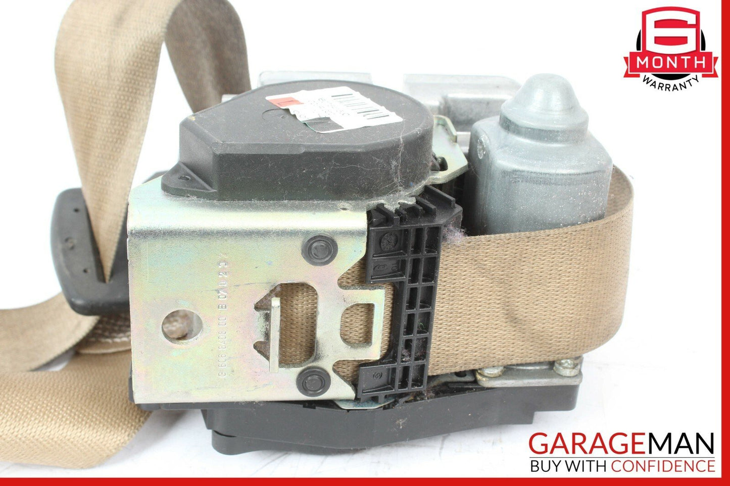 07-09 Mercedes W211 E350 E63 AMG Front Left Driver Seat Belt Retractor Beige OEM
