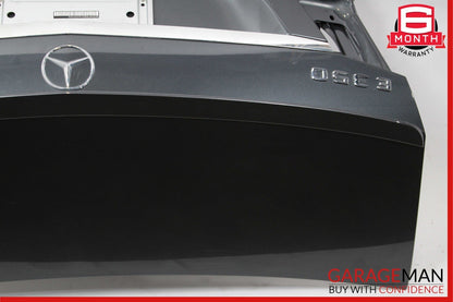 10-16 Mercedes W212 E350 Sedan Rear Trunk Lid Deck Shell Panel Tenorite Gray OEM