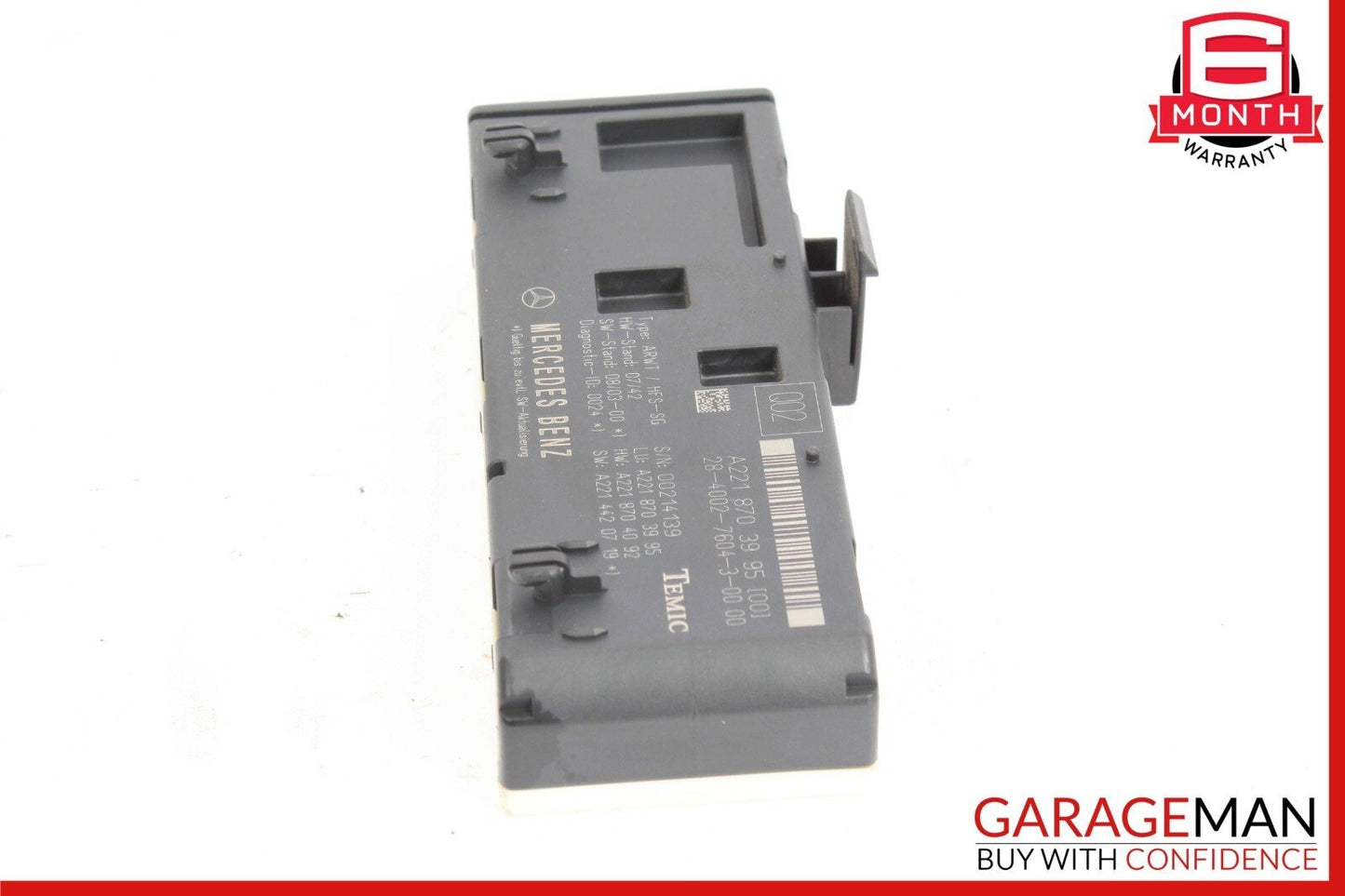 07-14 Mercedes W221 S400 CL550 Trunk Release Remote Open Close Module OEM