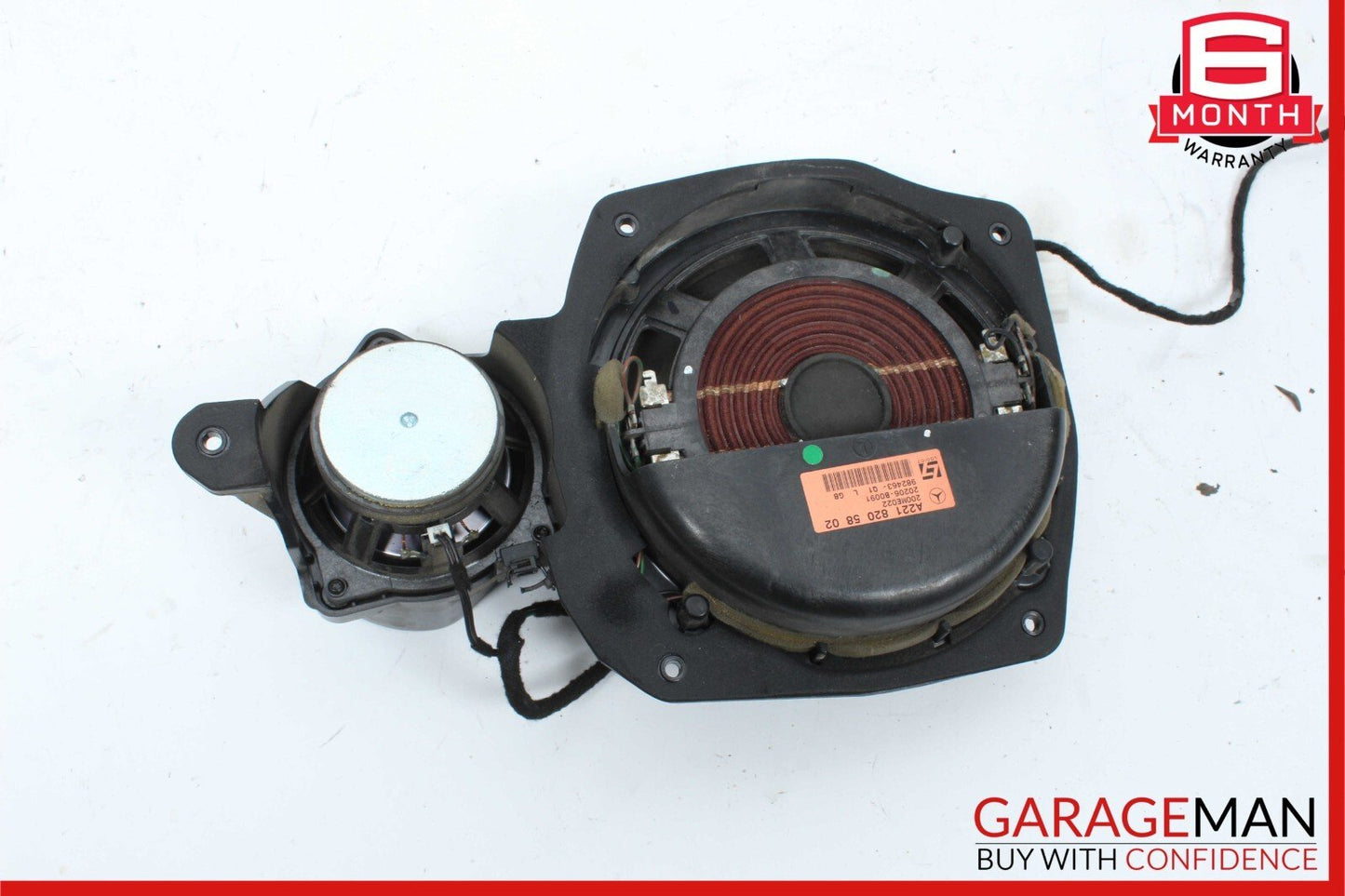 07-09 Mercedes W221 S550 S63 AMG Front Left Side Door Sound Speaker Logic 7 OEM