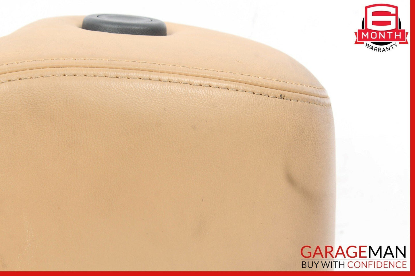 03-10 Porsche Cayenne 955 957 Rear Right Seat Headrest Head Rest Sand Beige