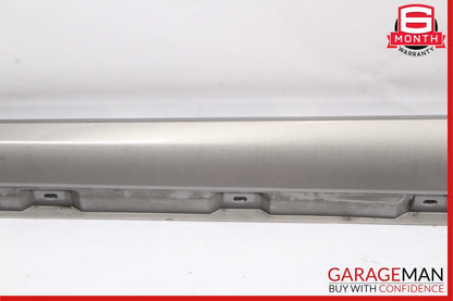 06-13 Mercedes W251 R350 Left Driver Side Rocker Skirt Molding Panel Silver OEM