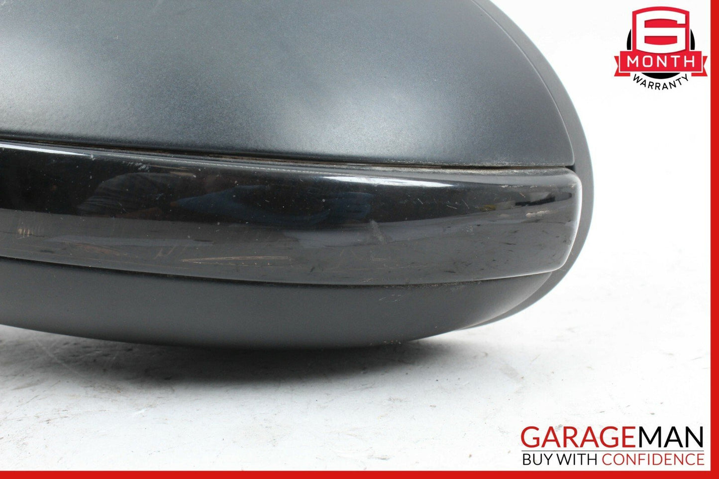 06-08 Mercedes W219 CLS500 Left Driver Side Mirror Door Rear View Black OEM