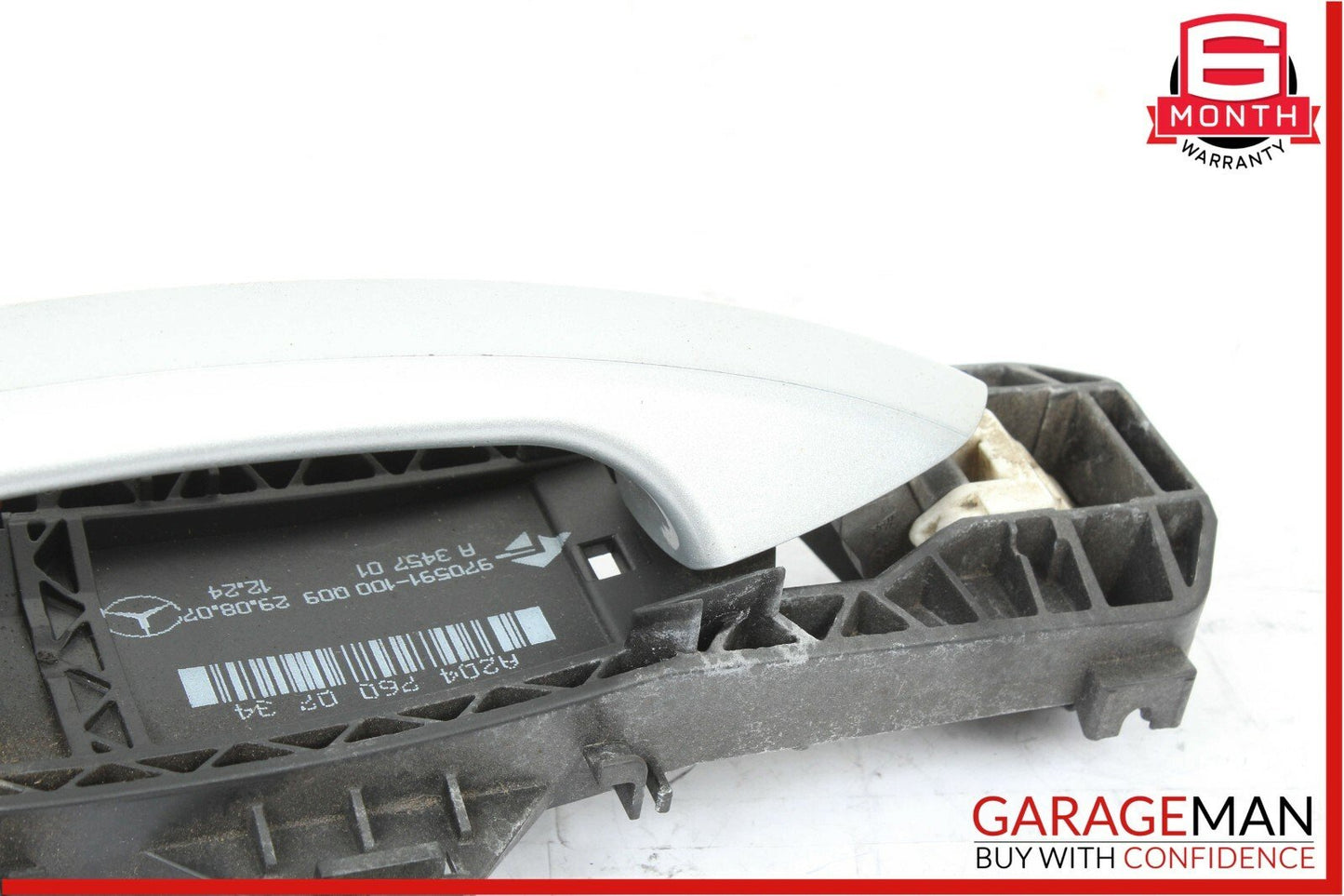 08-11 Mercedes W204 C300 C250 Rear Left Driver Side Exterior Door Handle Silver