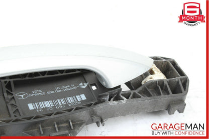08-11 Mercedes W204 C300 C250 Rear Left Driver Side Exterior Door Handle Silver