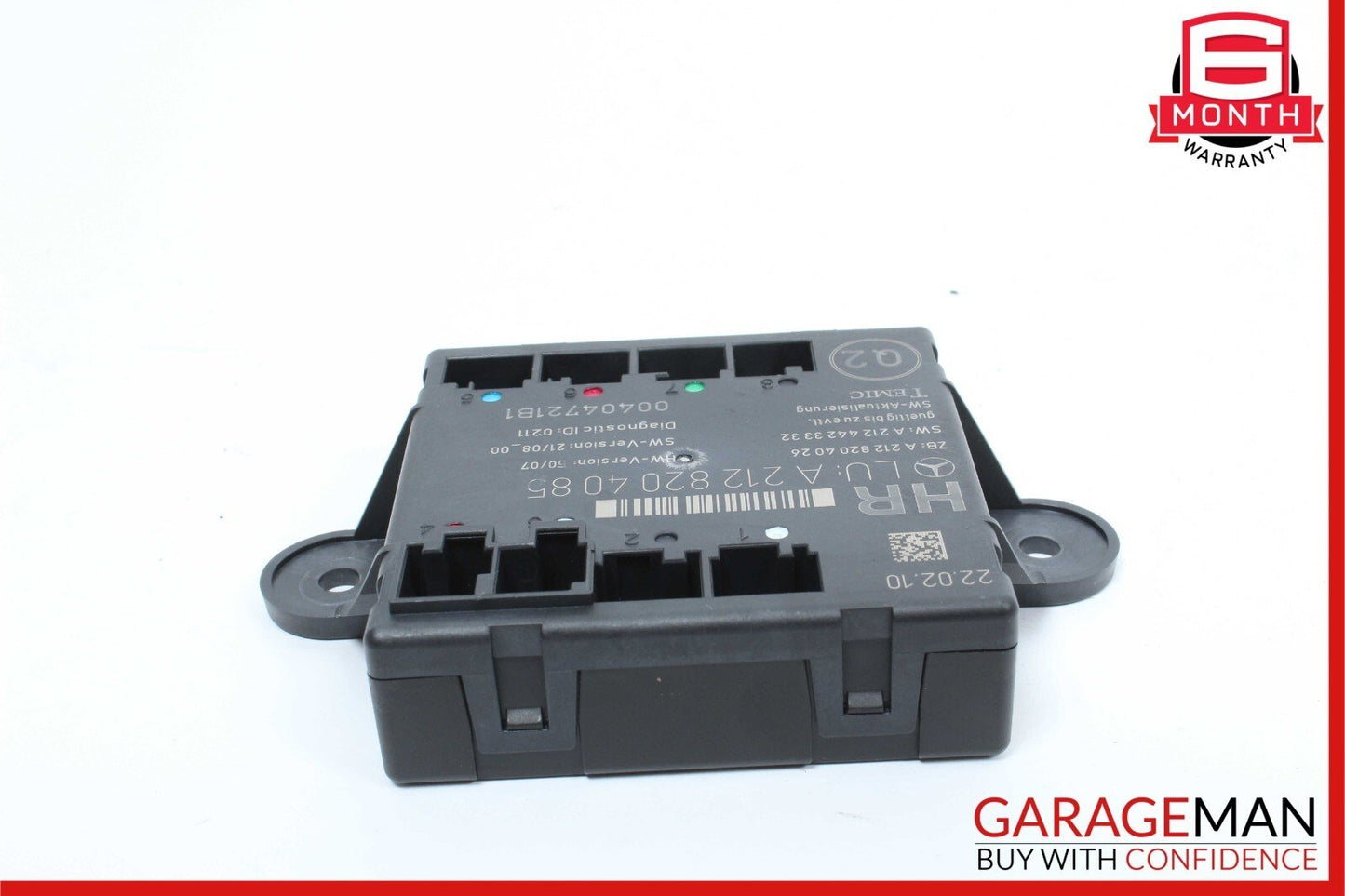 08-18 Mercedes W212 E350 C350 C300 Rear Right Side Door Control Module Unit OEM