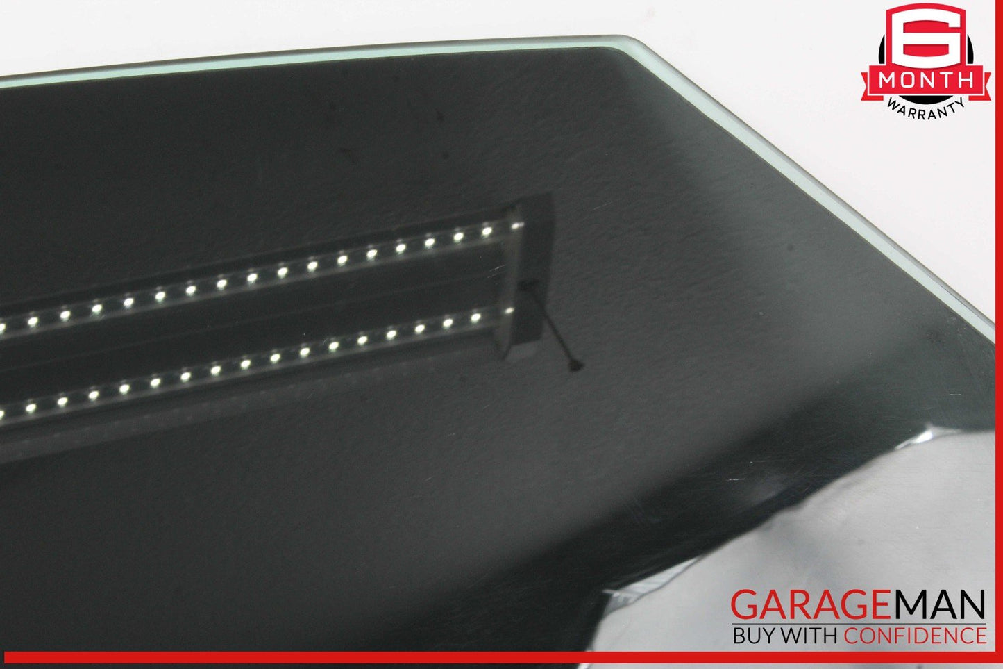 12-18 Audi A6 Rear Left Side Door Window Auto Glass OEM