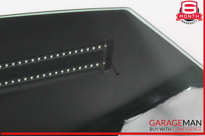 12-18 Audi A6 Rear Left Side Door Window Auto Glass OEM