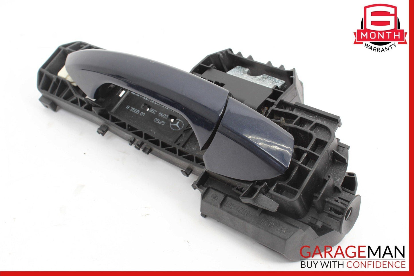 12-14 Mercedes W204 C300 C250 Sedan Right Passenger Exterior Door Handle Blue