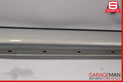 00-06 Mercedes W220 S430 Base Right Rocker Panel Side Skirt Molding Blue Quartz