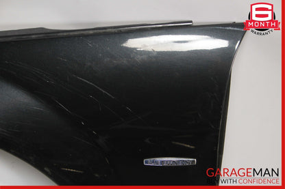 08-14 Mercedes W204 C300 C350 Front Left Side Wing Fender Magnetite Black
