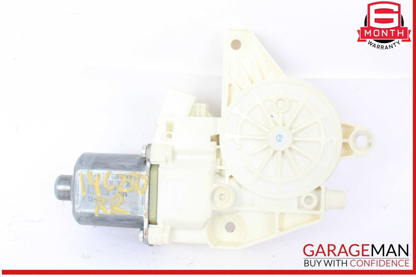 08-16 Mercedes W204 C250 Rear Right Side Door Window Regulator Motor OEM