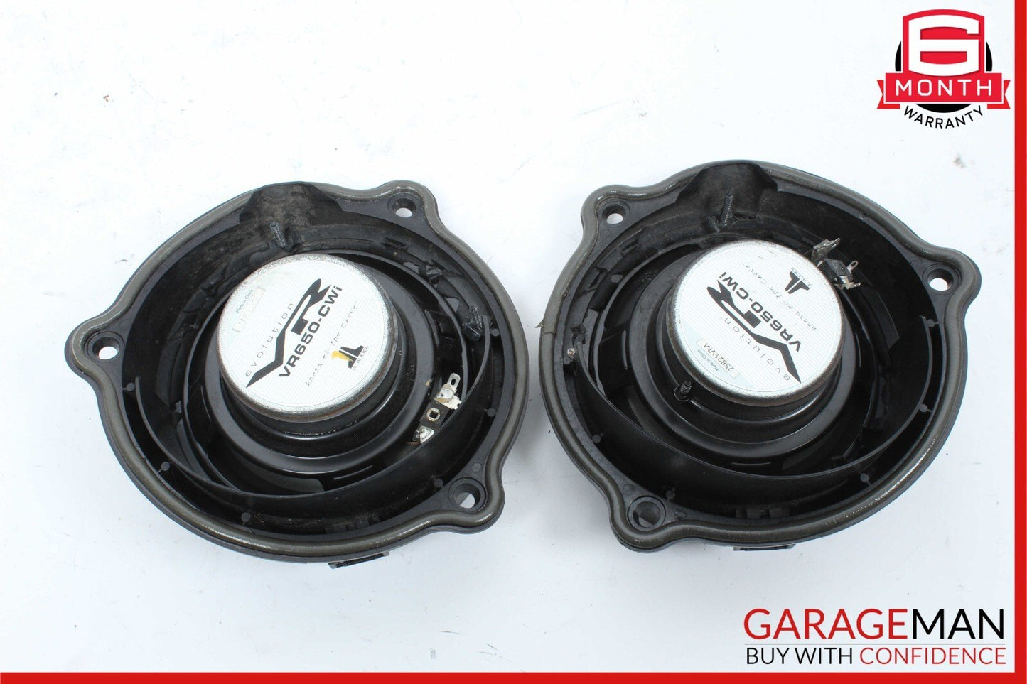 06-11 Mercedes W219 CLS500 Right & Left Side Door Sound Audio Speakers Set of 2