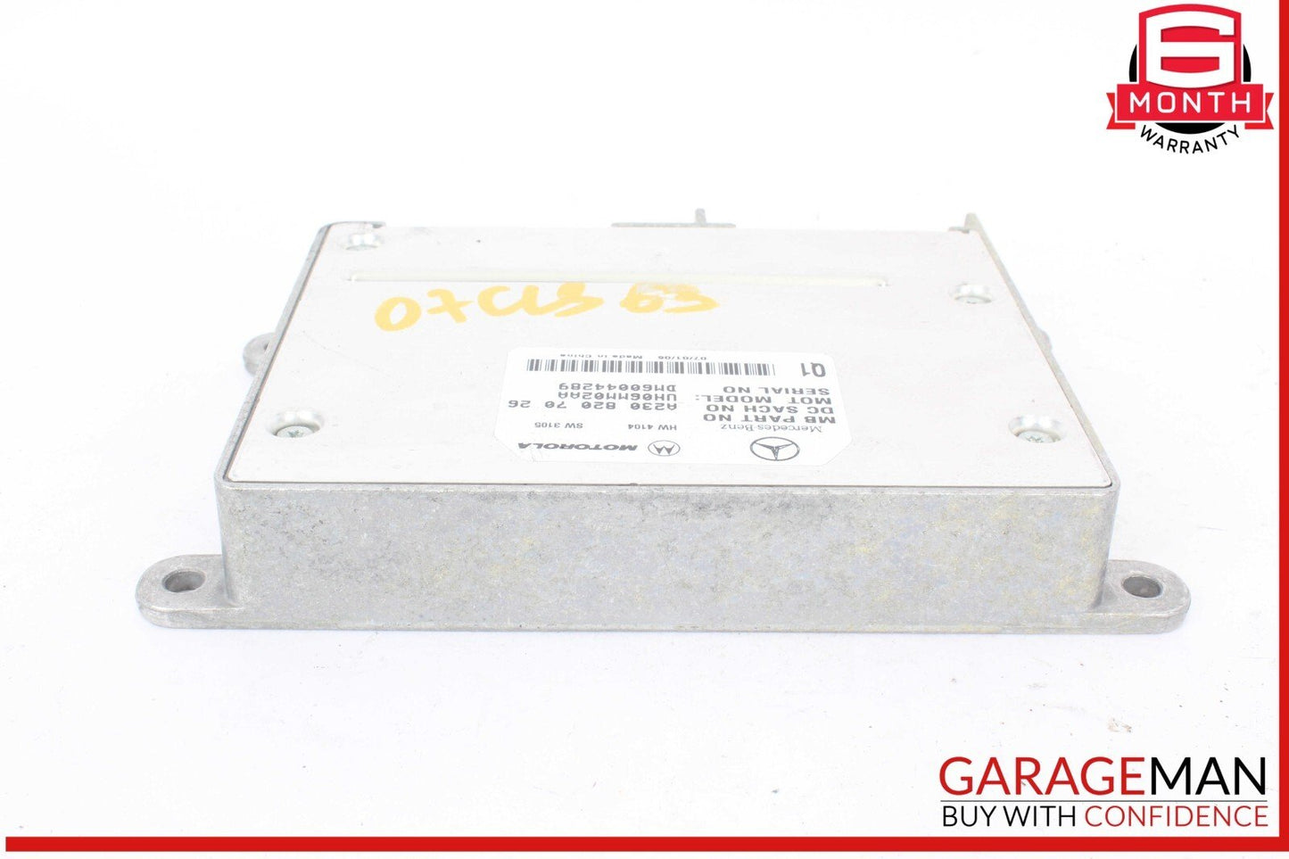 06-12 Mercedes W219 CLS63 AMG Communication Control Module 2308207026 OEM