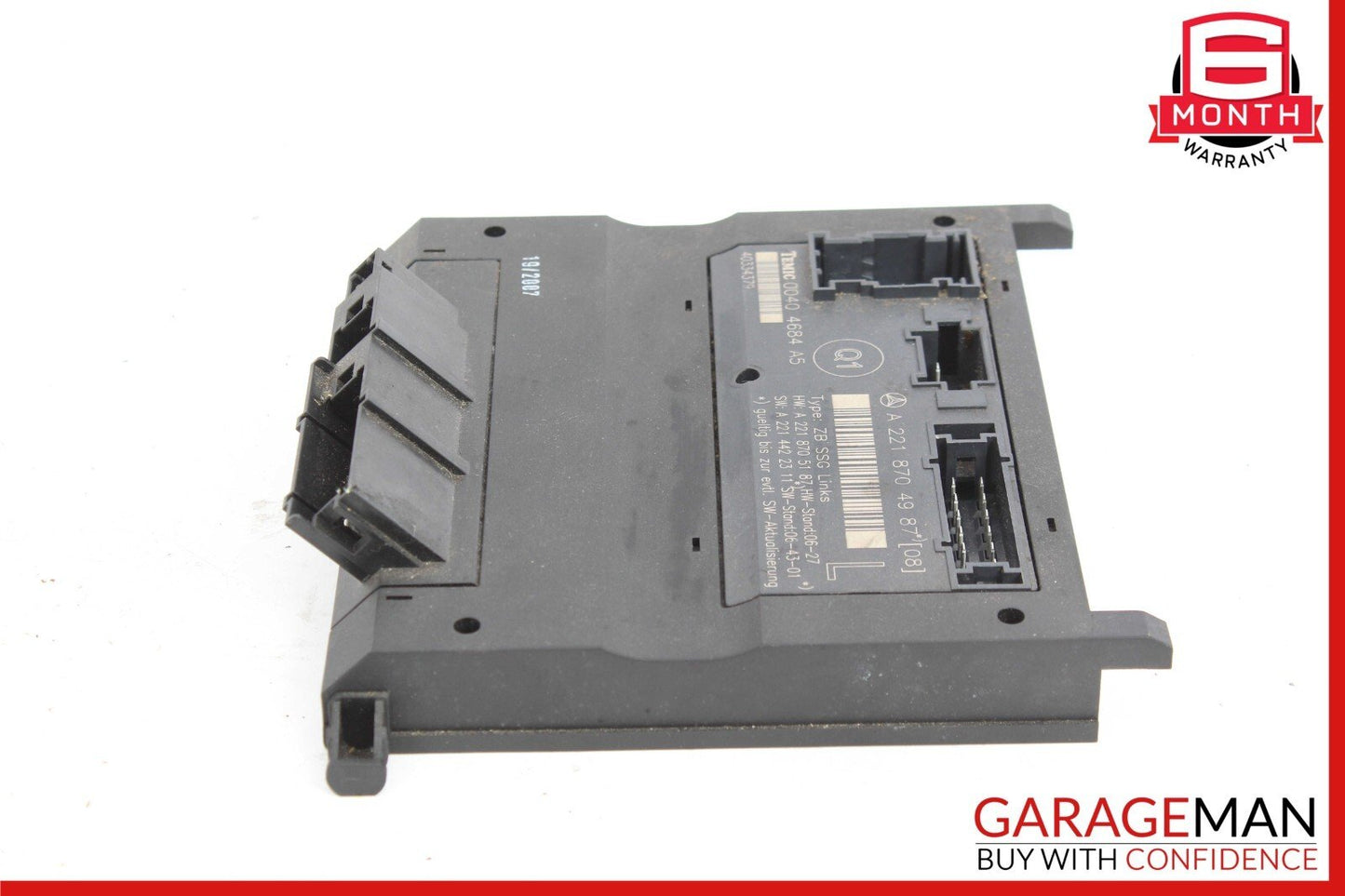 07-13 Mercedes W221 S550 S350 S63 S65 AMG Front Left Under Seat Controller Unit