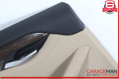 12-15 BMW X1 Rear Left Driver Side Interior Door Trim Panel OEM
