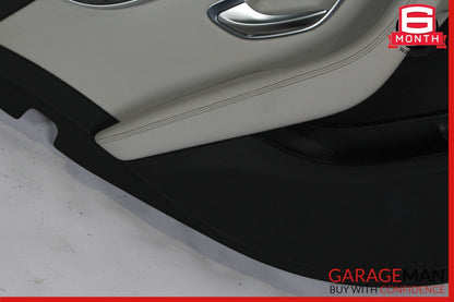 15-16 Mercedes W205 C300 C350e Rear Left Side Interior Door Panel Cover Grey