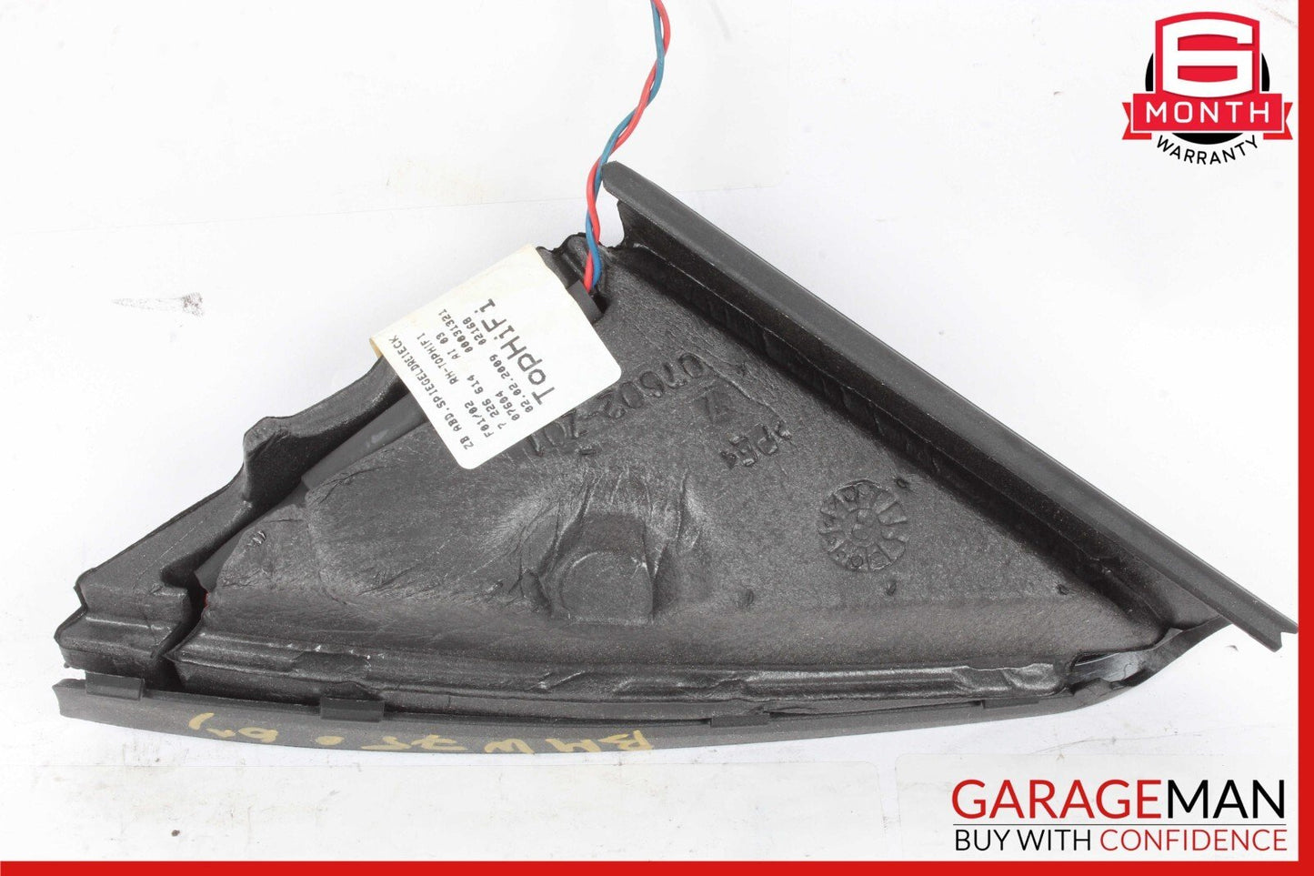 09-15 BMW 750i 750Li Front Right Passenger Side Mirror Tweeter Speaker OEM