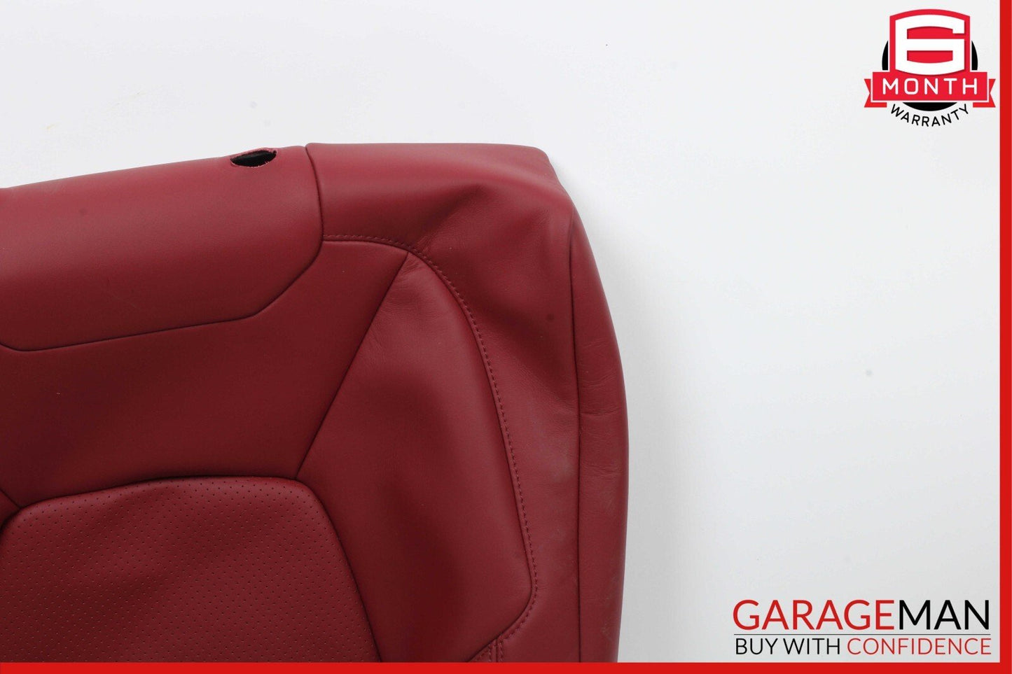 19-22 Porsche Cayenne Rear Right Side Top Upper Seat Cushion Cover Red