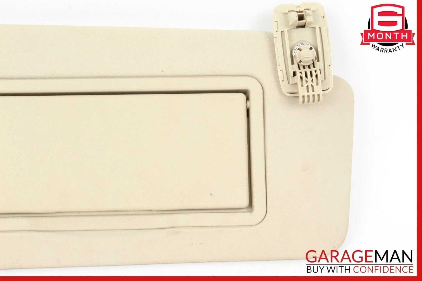 08-14 Mercedes W204 C250 Front Right Passenger Sun Visor Sunvisor Shade Beige