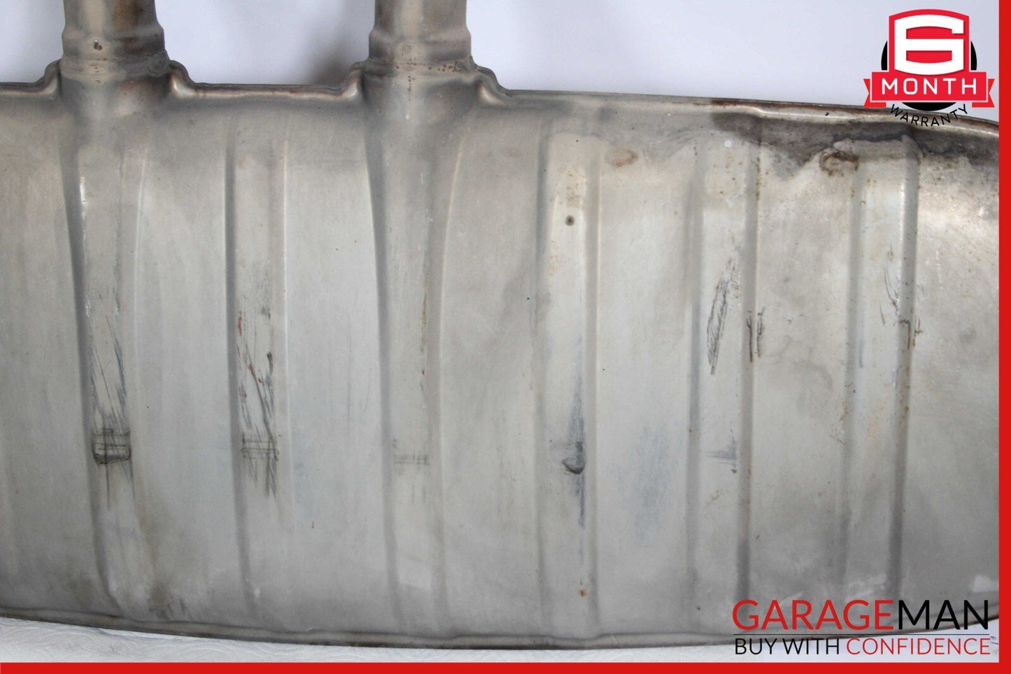 08-10 Porsche Cayenne S 957 4.8L Rear Exhaust Muffler OEM