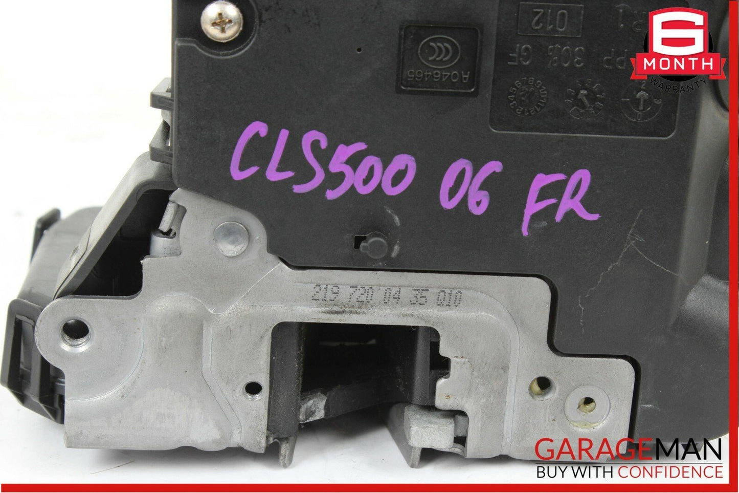 06-11 Mercedes W219 CLS500 CLS63 AMG Front Right Side Door Lock Latch Actuator