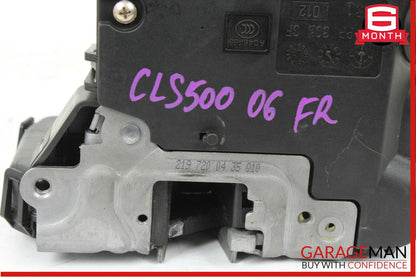 06-11 Mercedes W219 CLS500 CLS63 AMG Front Right Side Door Lock Latch Actuator