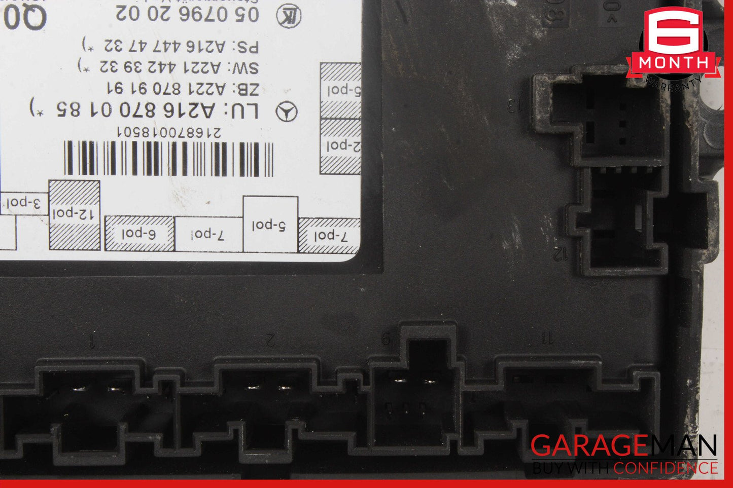 07-14 Mercedes W216 CL550 CL63 AMG Left Driver Side Door Control Module OEM