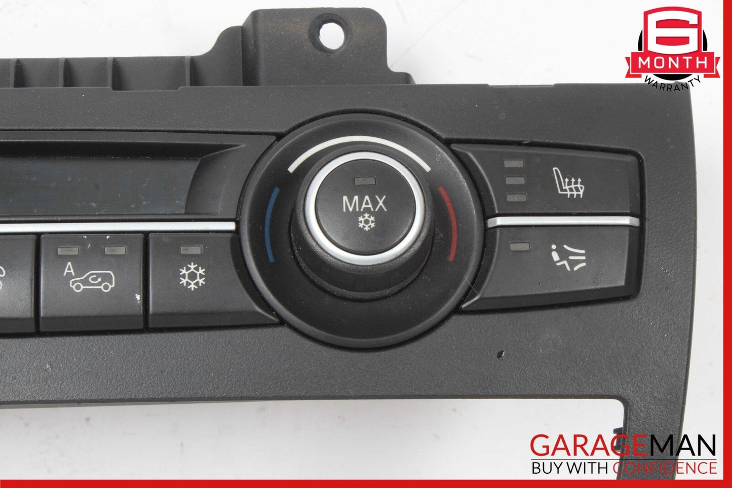 07-13 BMW X5 X6 HVAC HEATER AC CLIMATE CONTROL SWITCH PANEL W/ TRIM OEM