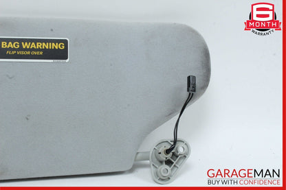 02-05 Mercedes W163 ML350 ML320 Front Right Side Sunvisor Sun Visor Grey OEM