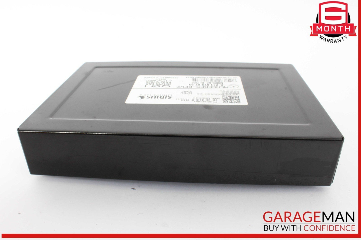 03-09 Mercedes X164 GL550 R550 GL350 Sirius Satellite Radio Receiver Module OEM