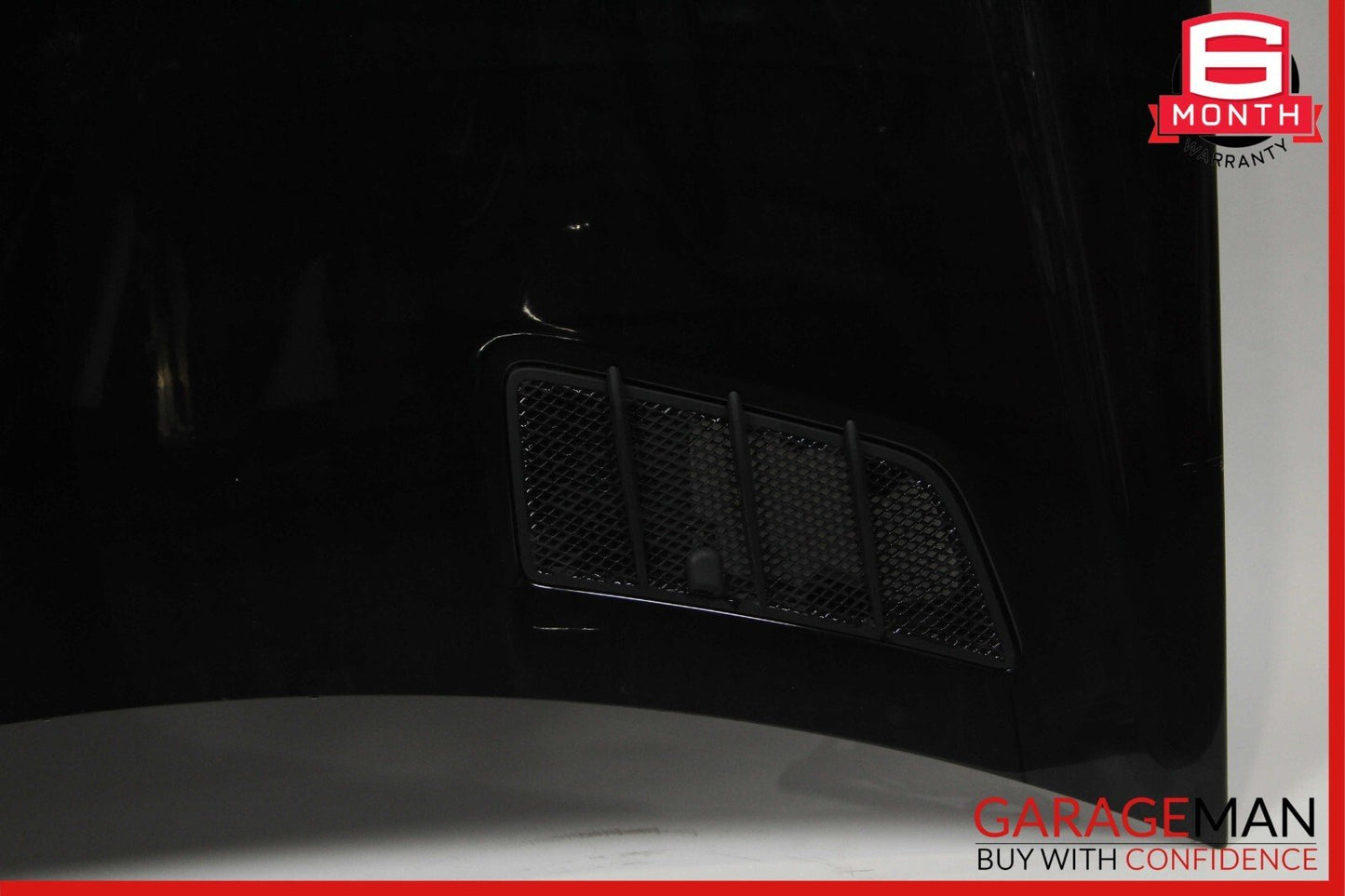 07-12 Mercedes X164 GL450 Front Hood Bonnet Panel Grille Assembly Black OEM