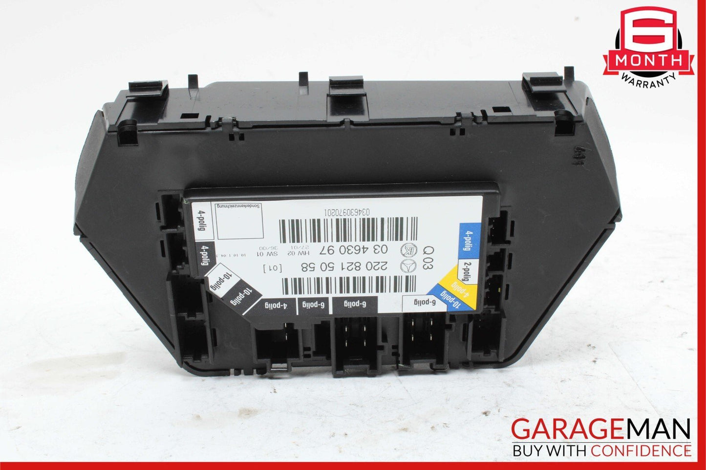 00-06 Mercedes W220 S55 AMG S430 Rear Right Passenger Seat Control Switch OEM