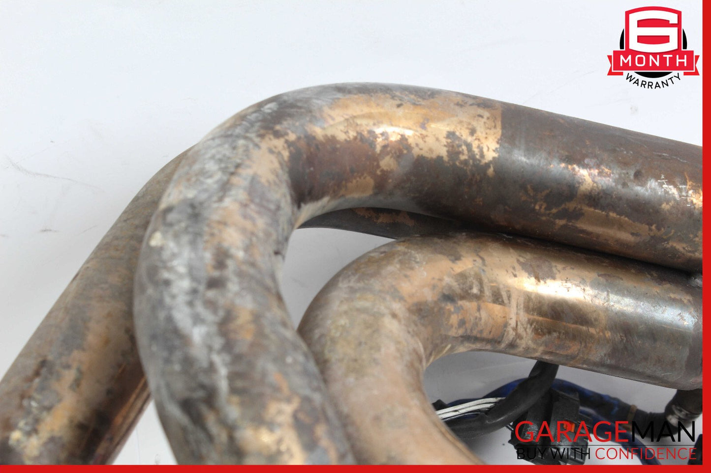 05-06 Porsche Boxster 987 3.2L Left Side Exhaust Manifold Header Pipe OEM