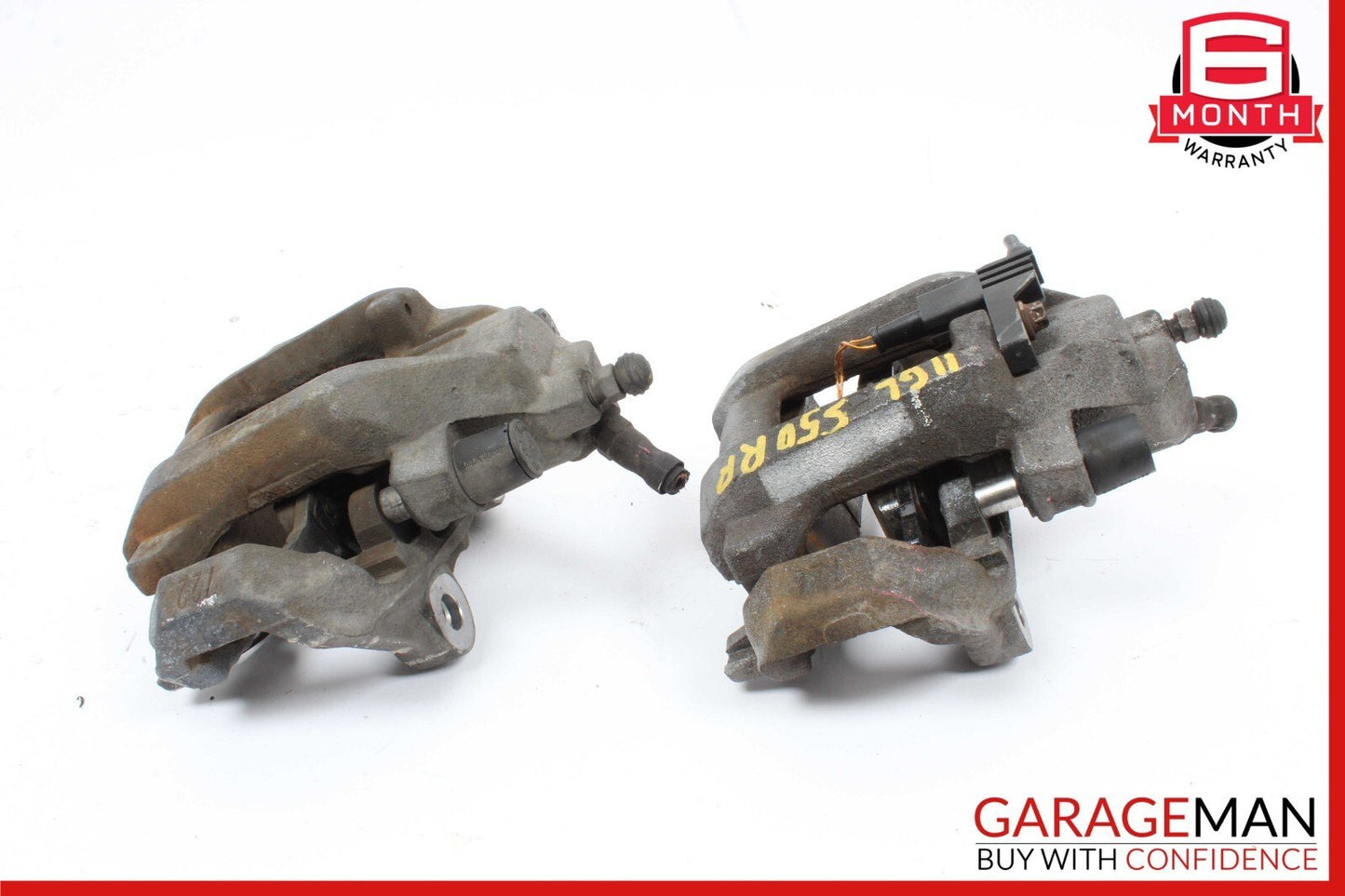 06-12 Mercedes X164 GL550 Rear Right & Left Brake Caliper Calipers Set of 2 Pc