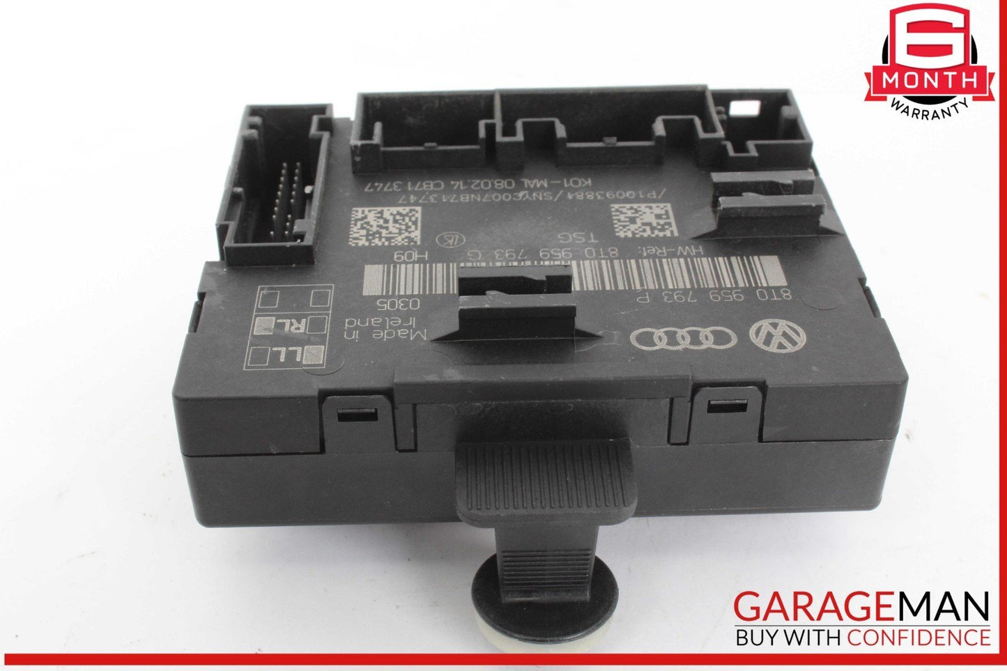 13-16 Audi A4 Front Left Driver Side Door Control Module Unit 8T0959793P OEM