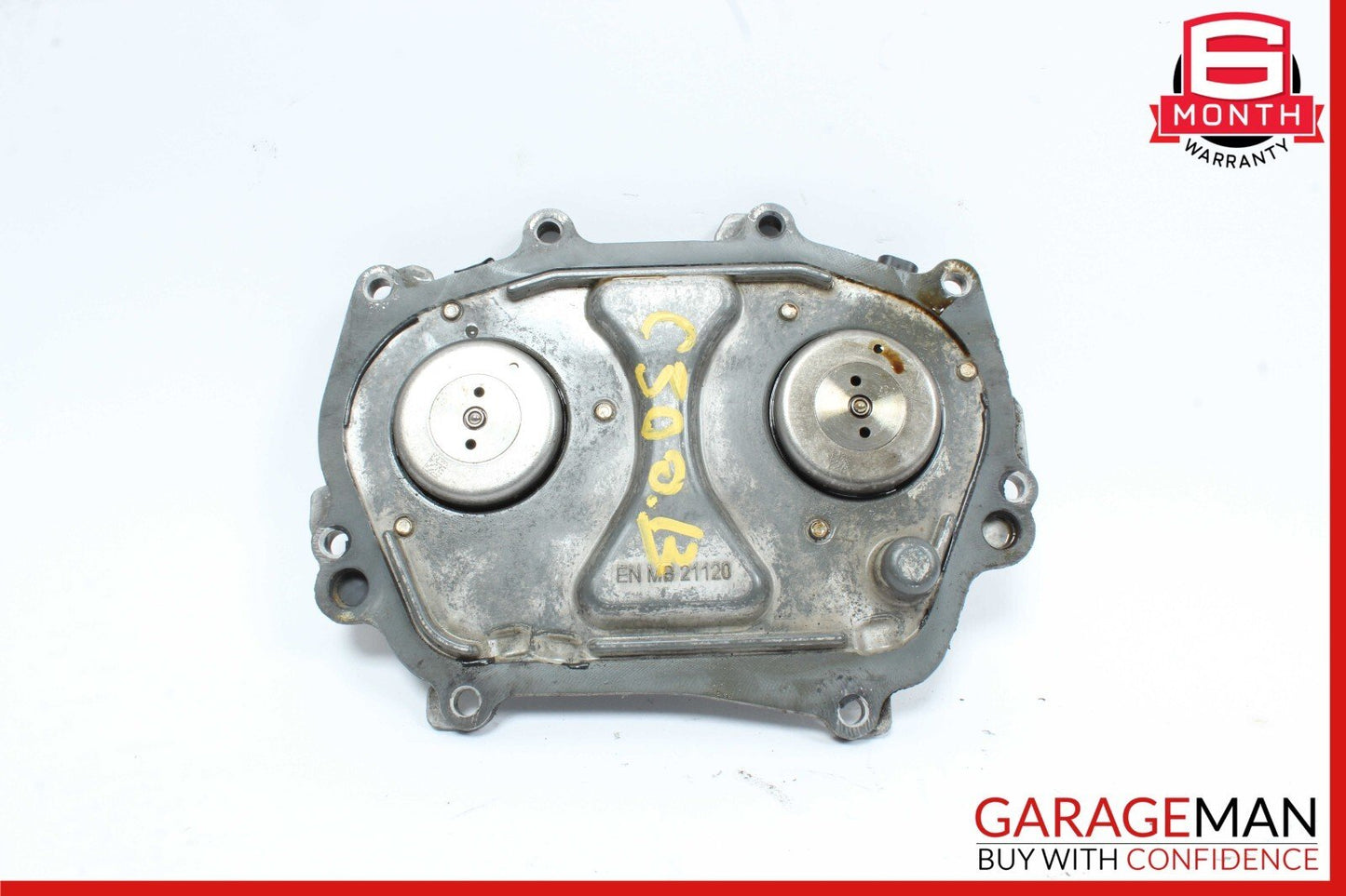12-18 Mercedes W204 C300 Front Left or Right Engine Timing Chain Cover Plate OEM