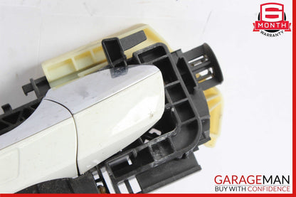 10-13 Mercedes W212 E350 E550 E63 AMG Rear Left Side Exterior Door Handle White