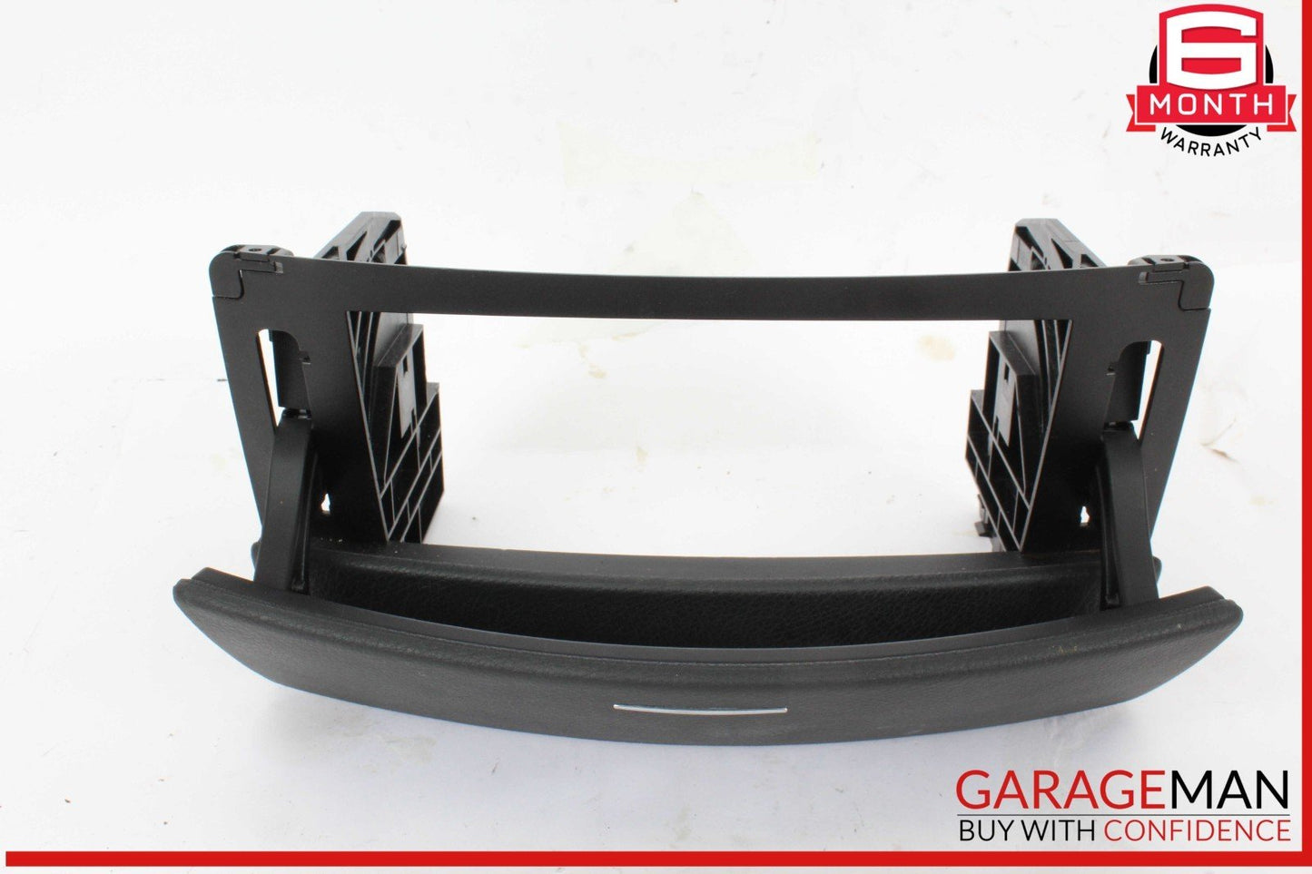07-13 Mercedes W221 S550 Center Console CD Player Cover Trim Panel Black OEM