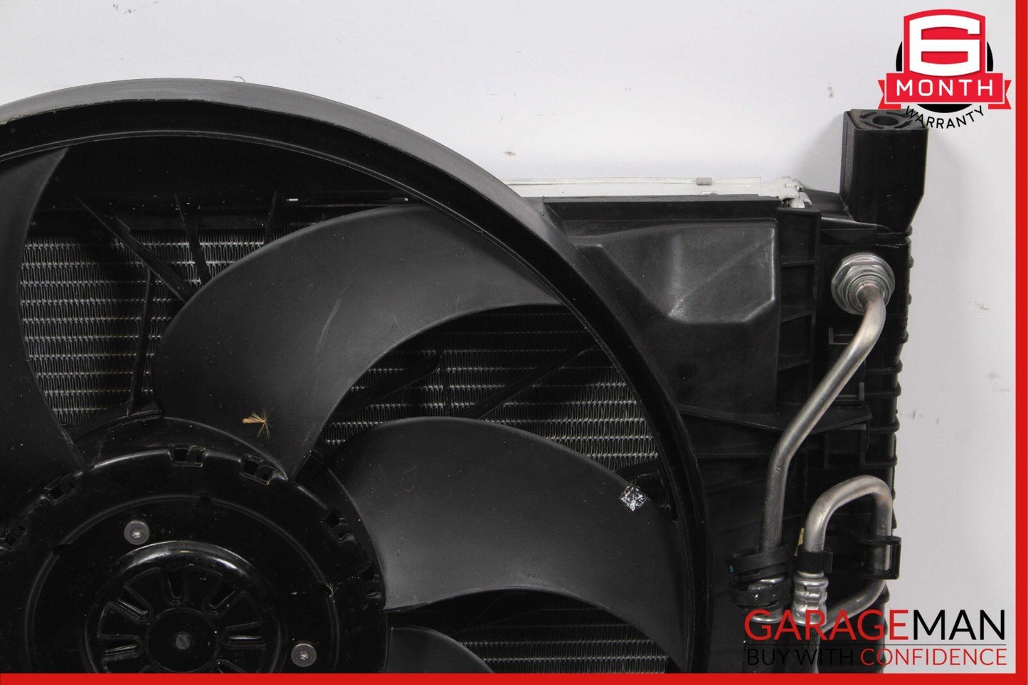 06-07 Mercedes W203 C230 Engine Cooling Radiator Fan Motor Shroud Assembly