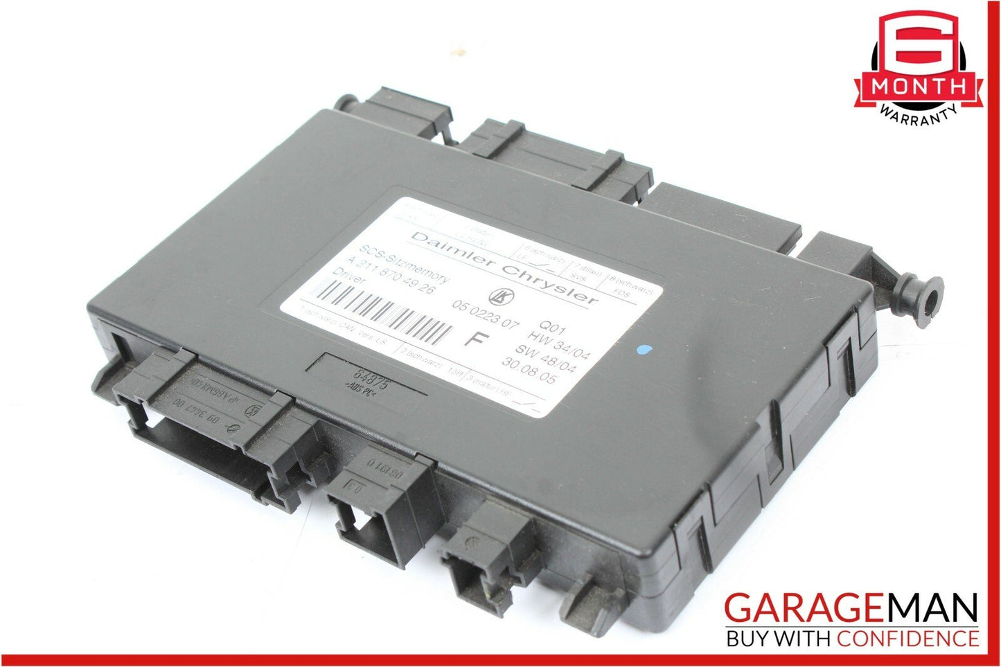 03-11 Mercedes ML350 E350 GL550 CLS500 Front Left Side Seat Control Module Unit