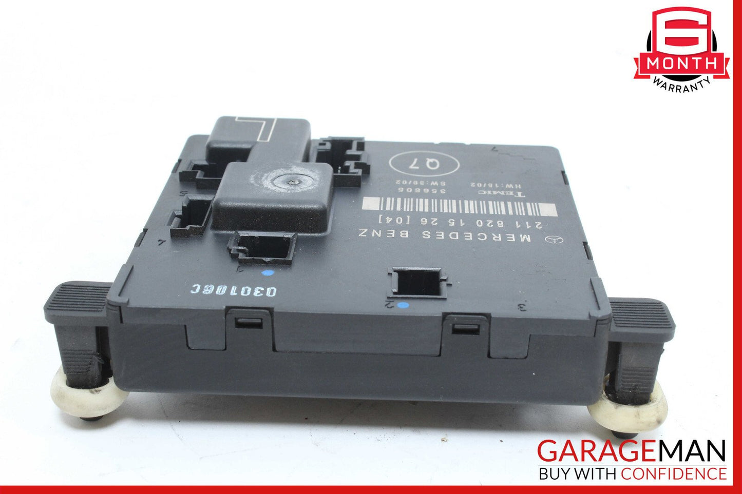 03-06 Mercedes W211 E320 E350 E500 Door Control Module Rear Left 2118201526 OEM